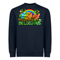 Navy magically delicious St. Patricks Day Heavyweight Sweatshirt - FaDigitalArtStudio