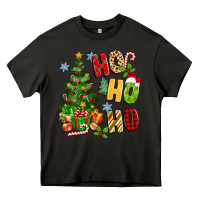 Asphalt ho ho ho christmas Heavy Core Tee - MaliasSmallBusiness
