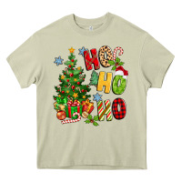 Mossy ho ho ho christmas Heavy Core Tee - MaliasSmallBusiness