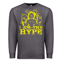 Charcoal Heather i am the hype Premium Sweatshirt - tuanDangUi