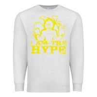 Oatmeal Heather i am the hype Premium Sweatshirt - tuanDangUi