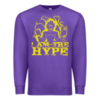 Purple i am the hype Premium Sweatshirt - tuanDangUi