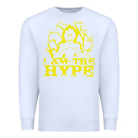 White i am the hype Premium Sweatshirt - tuanDangUi