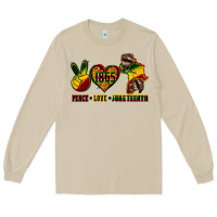 Peace Love Juneteenth Long Sleeve Tee | Teevron