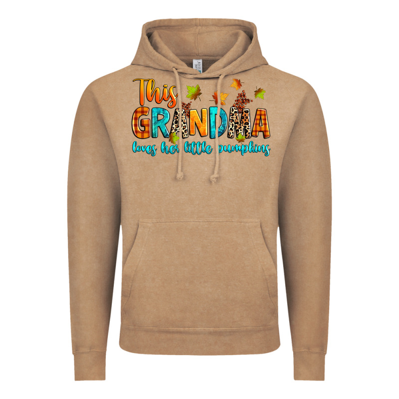 Customized This Grandma Loves Her Little Pumpkins Vintage Hoodie by texasbilliewilder | Teevron