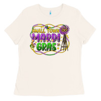 Bone small town mardi gras Ladies Tee - LillyAllenDesigns