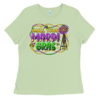 Matcha small town mardi gras Ladies Tee - LillyAllenDesigns
