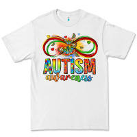 White autism awareness butterfly infinity symbol Premium Tee - LillyAllenDesigns