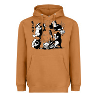 Meerkat monokuma 1 Heavyweight Hoodie - tuanDangUi