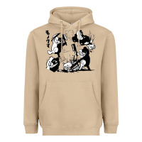 Mushroom monokuma 1 Heavyweight Hoodie - tuanDangUi