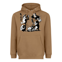 Toasted Coconut monokuma 1 Heavyweight Hoodie - tuanDangUi