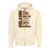 Sandshell melanin shades of brown Zipper Hoodie - LillyAllenDesigns