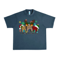 Midnight Navy Merry Christmas tooth Urban Heavy Tee - texasbilliewilder