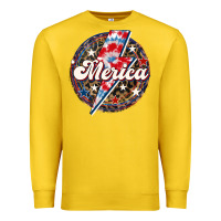 Lemon Western Merica Patriotic Premium Sweatshirt - LillyAllenDesigns