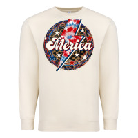 Sandshell Western Merica Patriotic Premium Sweatshirt - LillyAllenDesigns
