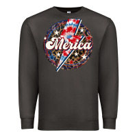 Smoke Western Merica Patriotic Premium Sweatshirt - LillyAllenDesigns