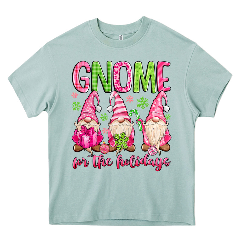 Gnome For The Holidays Heavy Core Tee by MaliasSmallBusiness | Teevron
