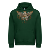 Forest Green native dream catcher with owl Urban Hoodie - BarkalooDesign