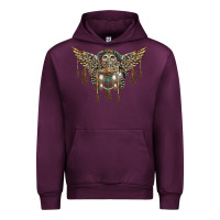 Mauve Wine native dream catcher with owl Urban Hoodie - BarkalooDesign