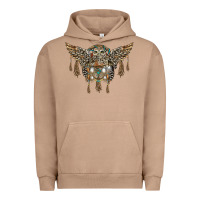 Pigment Burro native dream catcher with owl Urban Hoodie - BarkalooDesign