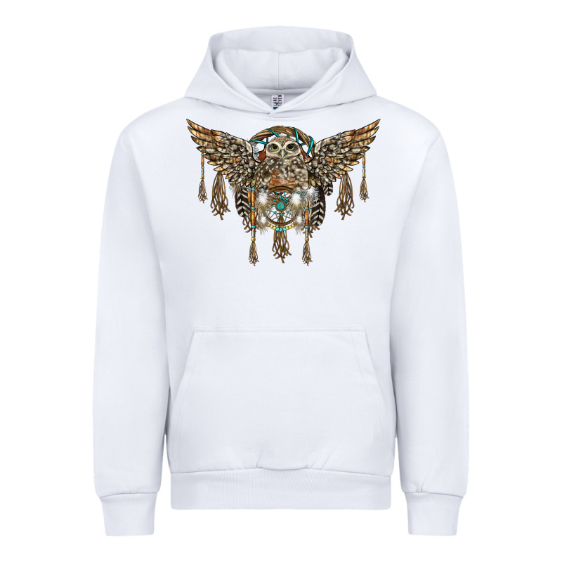 Native Dream Catcher With Owl Urban Hoodie by BarkalooDesign | Teevron
