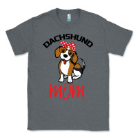 Charcoal Heather Dachshund Mom Classic Tee - Bettercallsaul