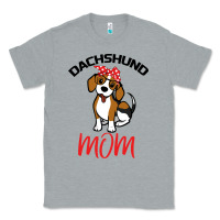 Heather Grey Dachshund Mom Classic Tee - Bettercallsaul