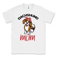 White Dachshund Mom Classic Tee - Bettercallsaul