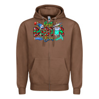 Chestnut Best Doctor Ever Zipper Hoodie - CowhideDigitalArt