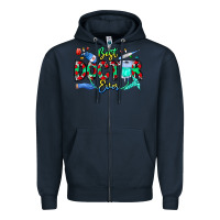 Navy Best Doctor Ever Zipper Hoodie - CowhideDigitalArt