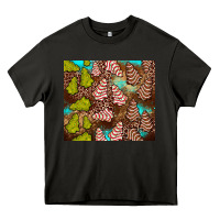 Asphalt little debbie tree cakes leopard turquoise Heavy Core Tee - JahusDesignShop