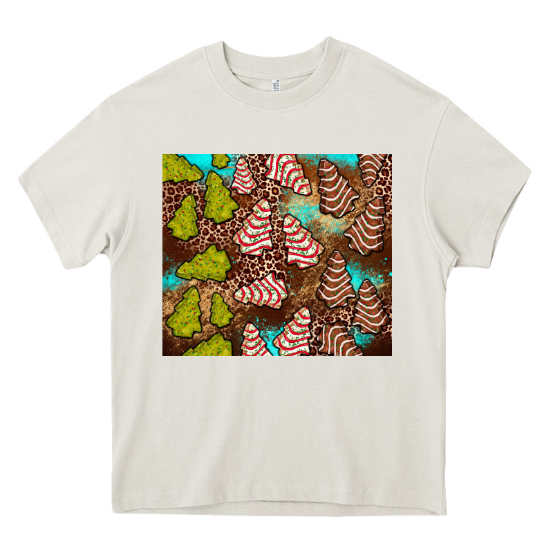 Little Debbie Tree Cakes Leopard Turquoise Heavy Core Tee by JahusDesignShop | Teevron