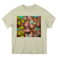 Mossy little debbie tree cakes leopard turquoise Heavy Core Tee - JahusDesignShop
