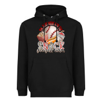 Black i am just here for the snack baseball sister Heavyweight Hoodie - RacoonDesign