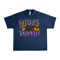 Navy Witches be trippin Urban Heavy Tee - NancyCooperArtShop