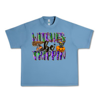 Pebble Blue Witches be trippin Urban Heavy Tee - NancyCooperArtShop