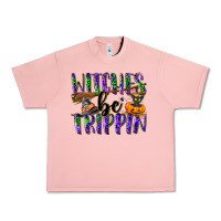 Salmon Witches be trippin Urban Heavy Tee - NancyCooperArtShop
