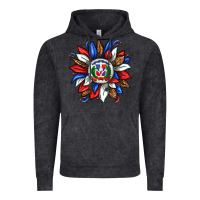 Vintage Black dominican sunflower Vintage Hoodie - texasbilliewilder