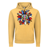 Vintage Mustard dominican sunflower Vintage Hoodie - texasbilliewilder
