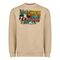 Mushroom Show mom cow Mother's Day Heavyweight Sweatshirt - FaDigitalArtStudio