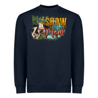 Navy Show mom cow Mother's Day Heavyweight Sweatshirt - FaDigitalArtStudio