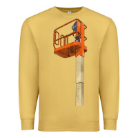 Antique Gold Single Man Lift Premium Sweatshirt - LillyAllenDesigns