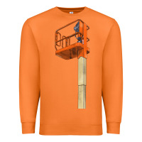 Carrot Single Man Lift Premium Sweatshirt - LillyAllenDesigns