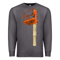 Charcoal Heather Single Man Lift Premium Sweatshirt - LillyAllenDesigns