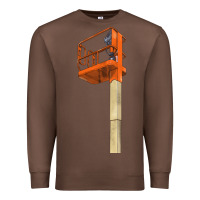 Chestnut Single Man Lift Premium Sweatshirt - LillyAllenDesigns