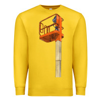 Lemon Single Man Lift Premium Sweatshirt - LillyAllenDesigns
