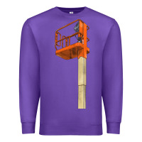 Purple Single Man Lift Premium Sweatshirt - LillyAllenDesigns