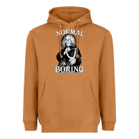 Meerkat Limited Edition Grandma Addams (Frump)- Normal Is Boring Heavyweight Hoodie - tuanDangUi
