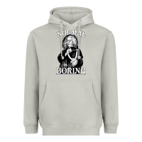 Moon Dust Limited Edition Grandma Addams (Frump)- Normal Is Boring Heavyweight Hoodie - tuanDangUi