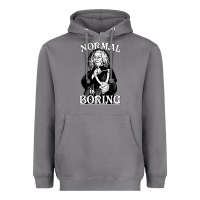 Storm Limited Edition Grandma Addams (Frump)- Normal Is Boring Heavyweight Hoodie - tuanDangUi